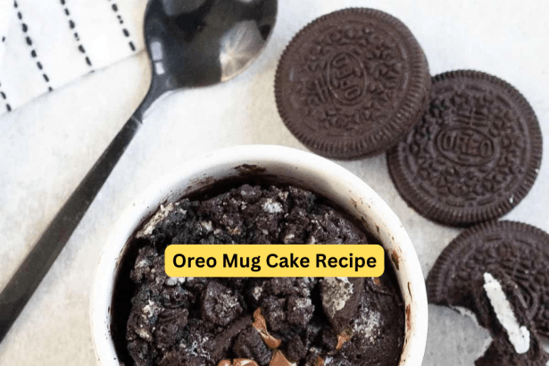 Oreo Mug Cake Recipe