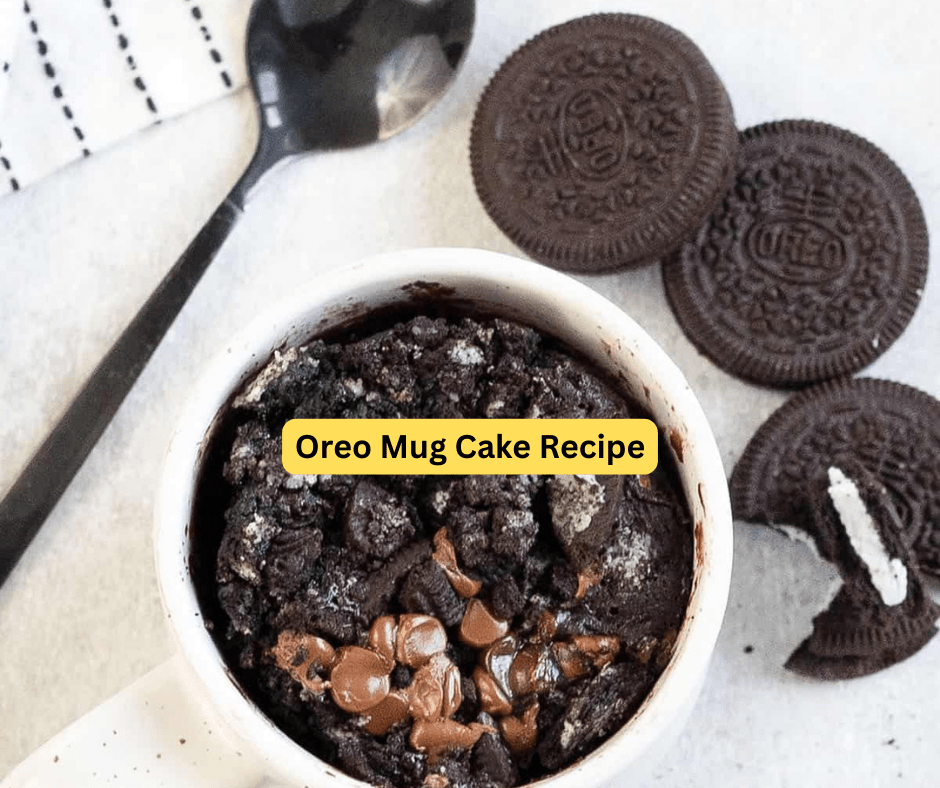 Oreo Mug Cake Recipe